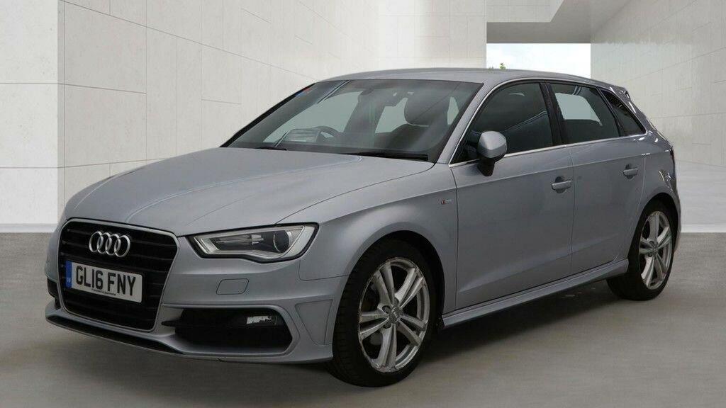 Audi A3 Hatchback 1.4 Tfsi S Line Sportback S Tronic Euro GL16FNY Silver #2