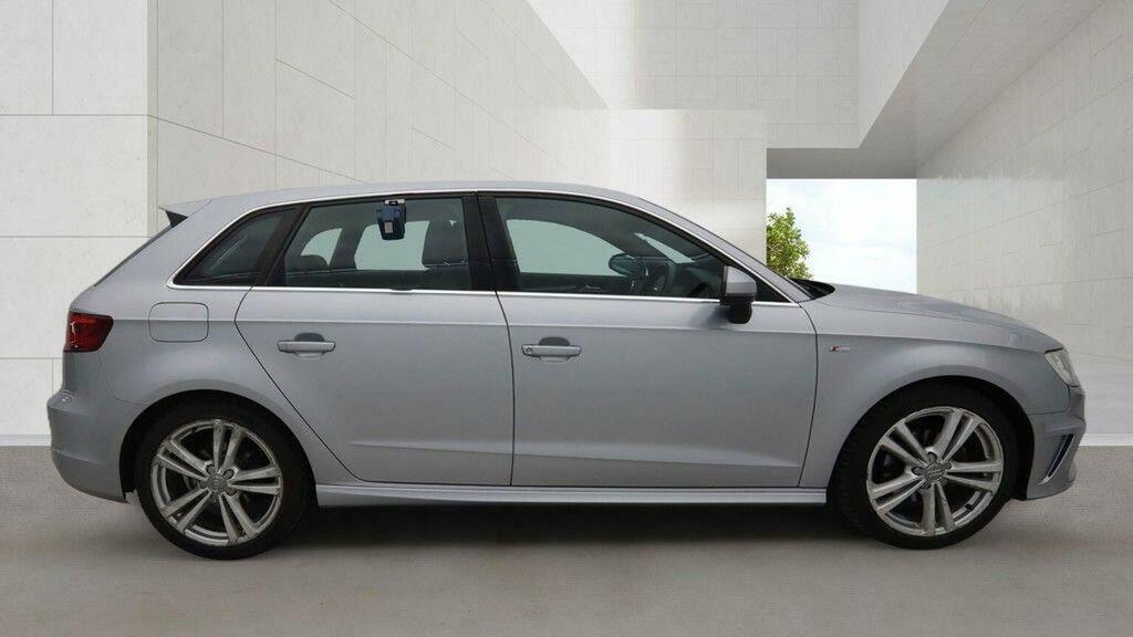 Audi A3 1.4 Tfsi S Line Sportback S Tronic Euro 6 Ss Silver #5