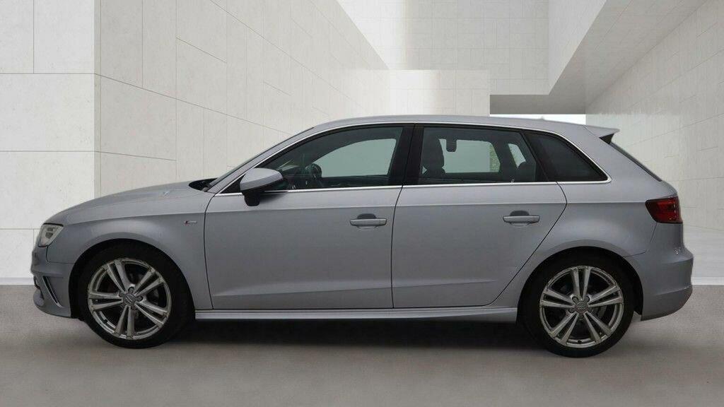 Audi A3 Hatchback 1.4 Tfsi S Line Sportback S Tronic Euro GL16FNY Silver #6