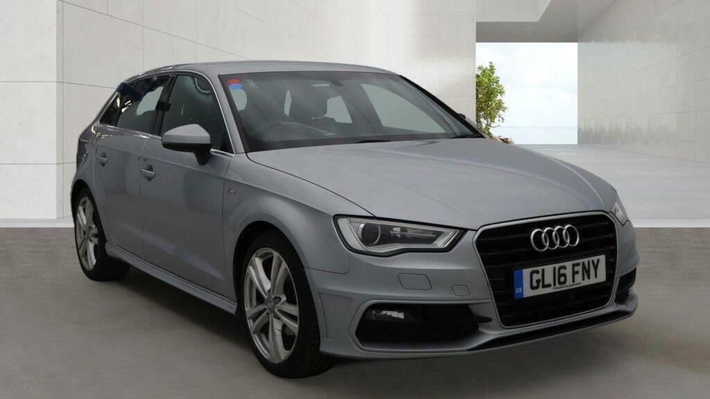 Audi A3 1.4 Tfsi S Line Sportback S Tronic Euro 6 Ss Silver