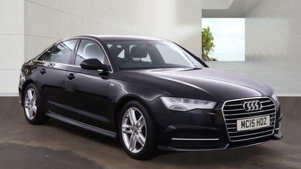 Audi A6 Saloon A6 Black Edition Tdi Ultra Silver #14