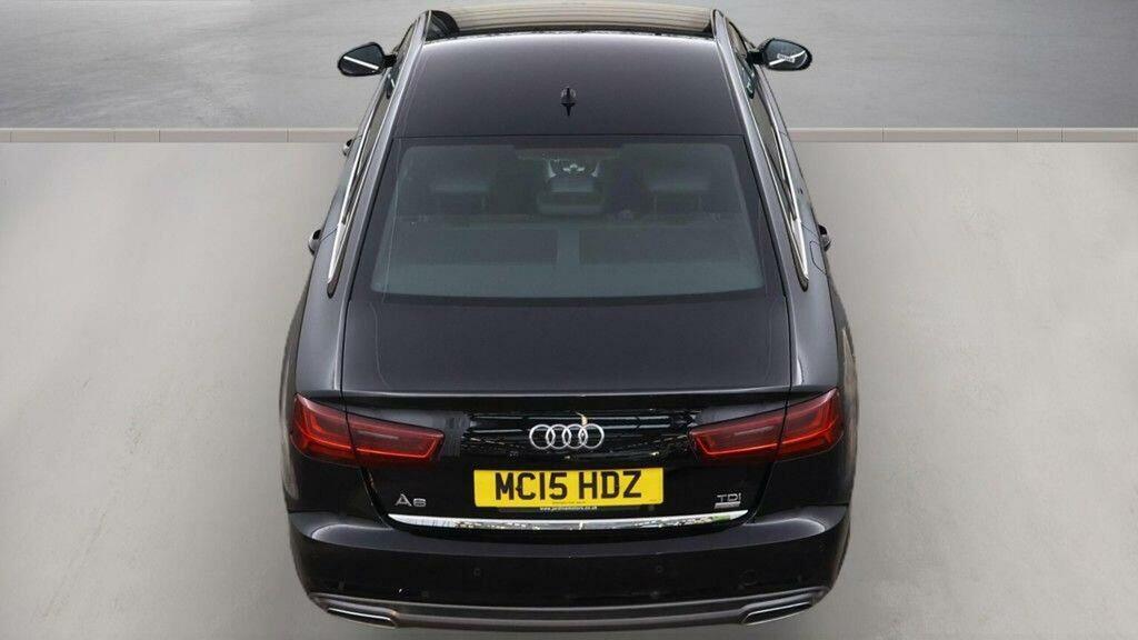 Audi A6 Saloon A6 Black Edition Tdi Ultra Silver #8