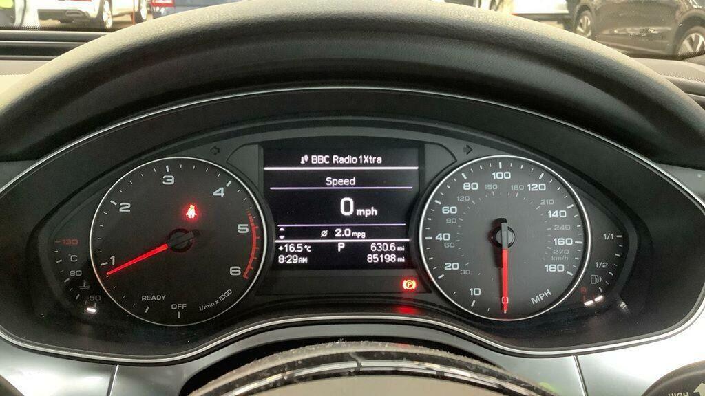 Audi A6 Saloon A6 Black Edition Tdi Ultra Silver #9