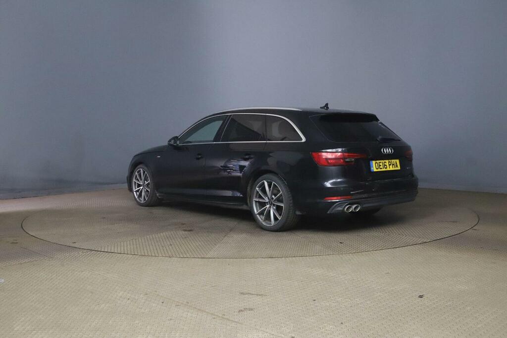 Audi A4 Avant Estate 2.0 Tdi S Line S Tronic Quattro Euro 6 Ss OE16PHA Black #5