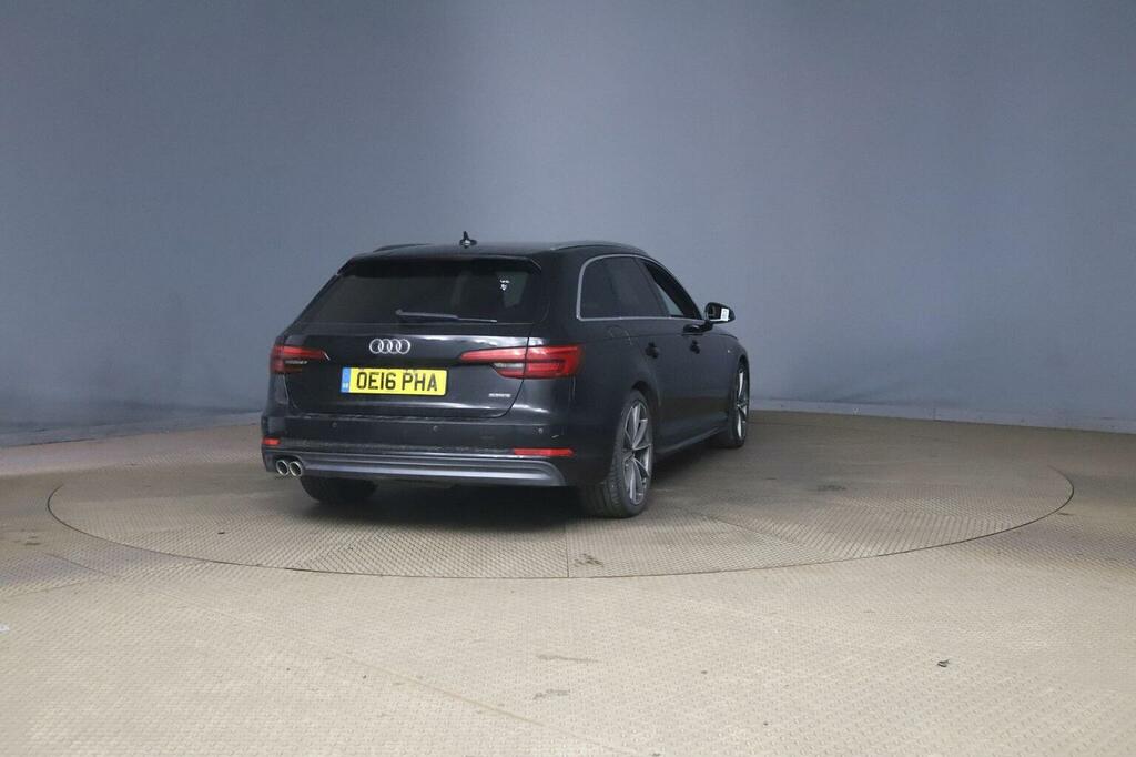Audi A4 Avant Estate 2.0 Tdi S Line S Tronic Quattro Euro 6 Ss OE16PHA Black #6
