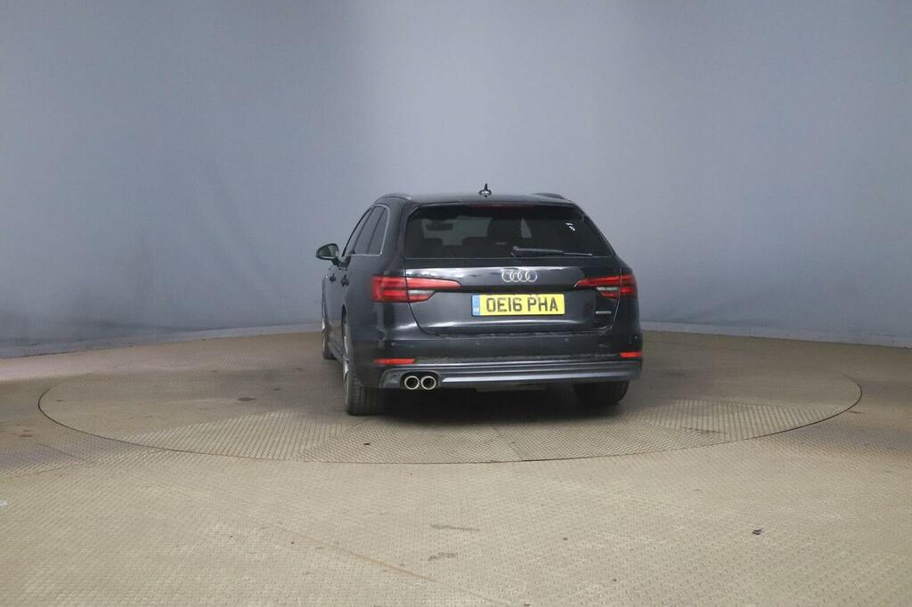 Audi A4 Avant Estate 2.0 Tdi S Line S Tronic Quattro Euro 6 Ss OE16PHA Black #4