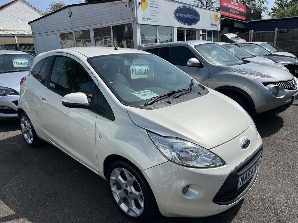 Ford KA Zetec White