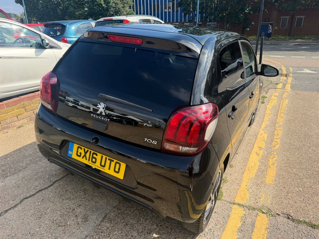 Peugeot 108 Allure Black #6