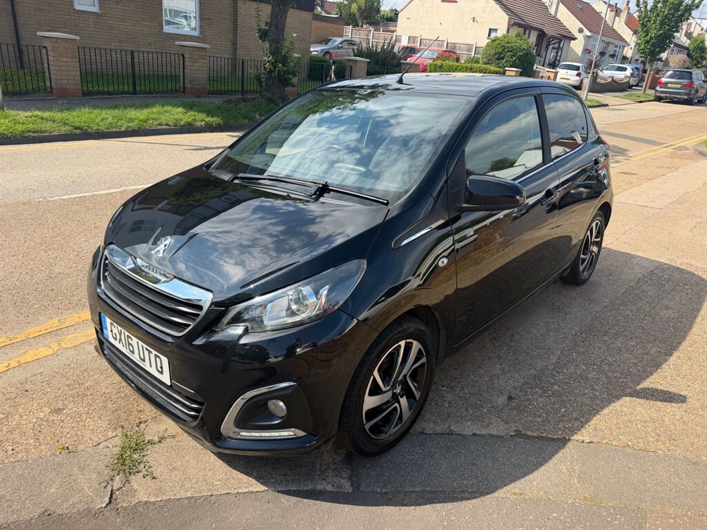 Peugeot 108 Allure Black #3