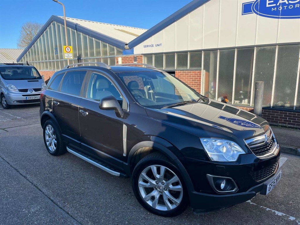 Vauxhall Antara Se Nav Cdti Ss 4X4 4Wd Black