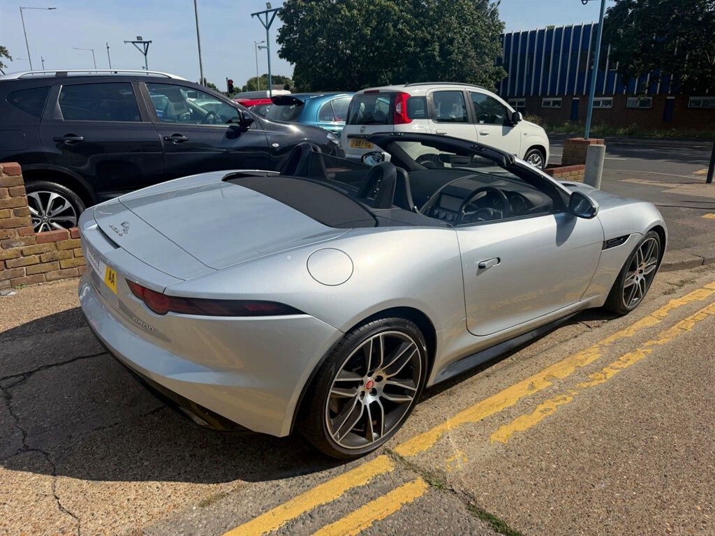 Jaguar F-Type R-dynamic Auto Silver #4