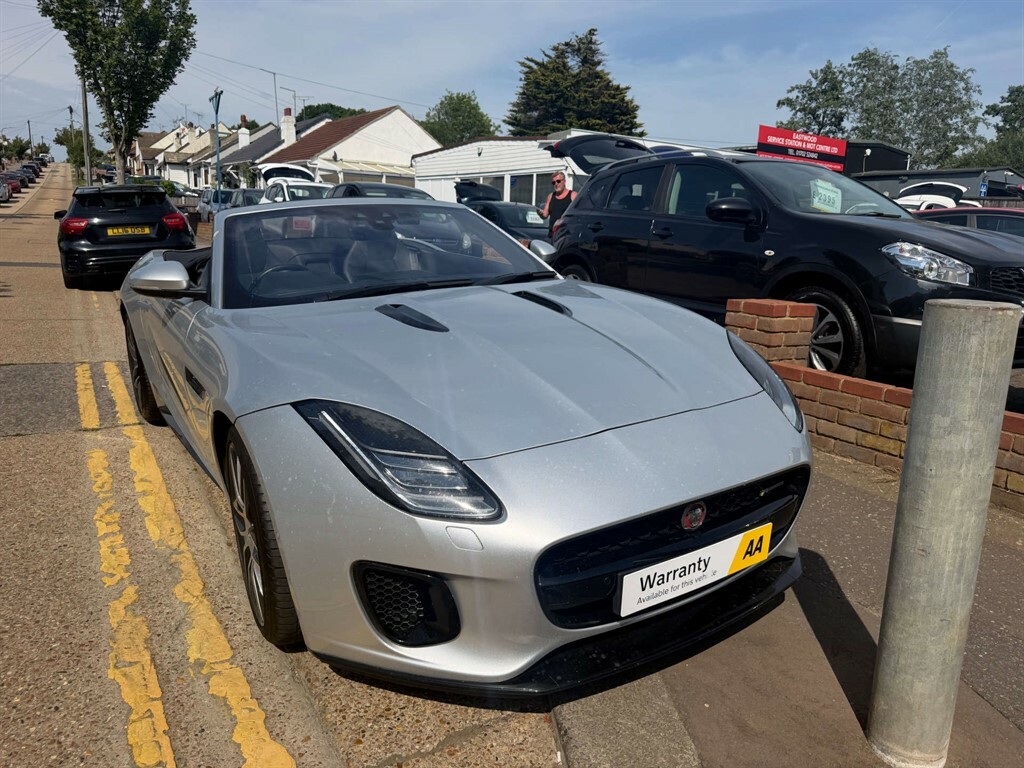 Jaguar F-Type R-dynamic Auto Silver #5