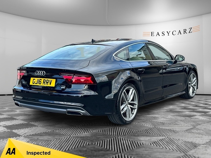 Audi A7 Hatchback 3.0 Tdi V6 Se Executive Sportback S Tron Black #7