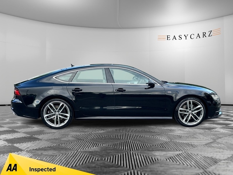 Audi A7 Hatchback 3.0 Tdi V6 Se Executive Sportback S Tron Black #8