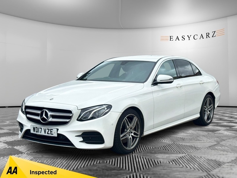 Mercedes-Benz E Class E 220 D Amg White #3