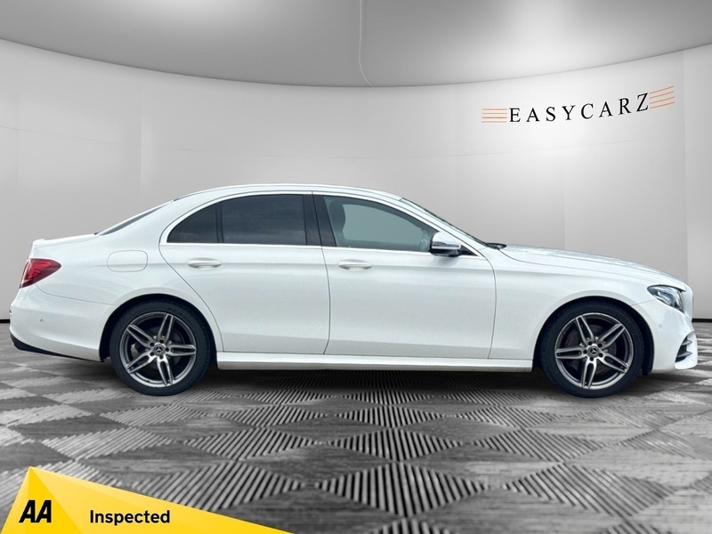 Mercedes-Benz E Class E 220 D Amg White #5