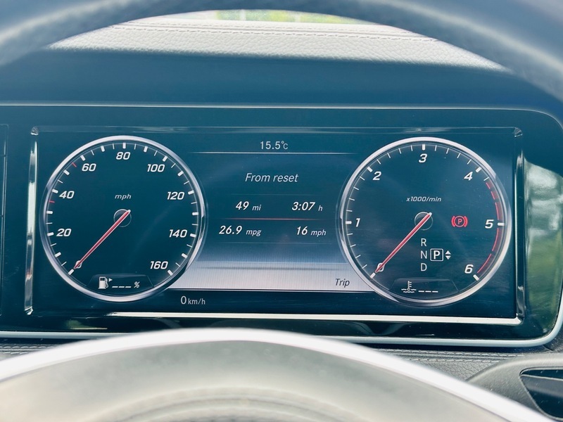 Mercedes-Benz S Class Saloon Blue #35