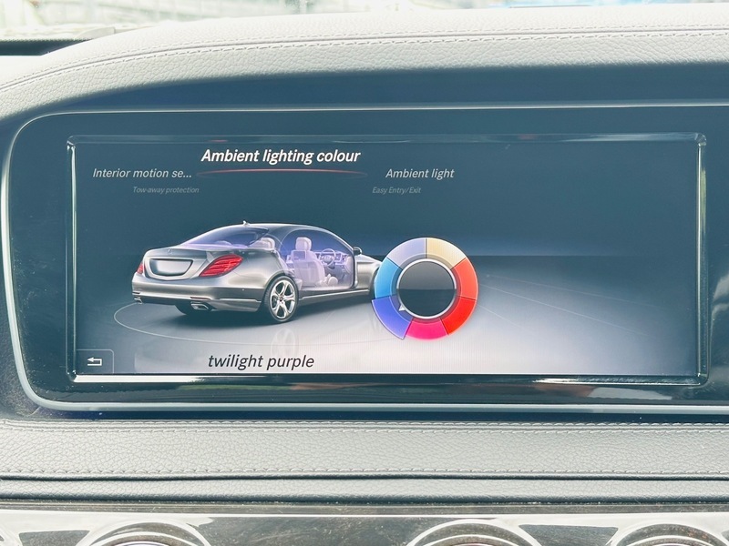 Mercedes-Benz S Class Saloon Blue #32