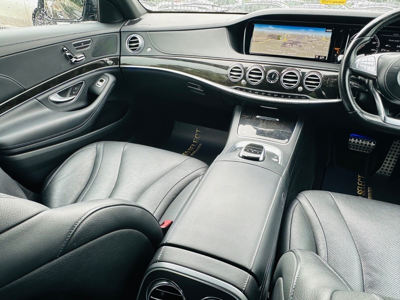 Mercedes-Benz S Class Saloon Blue #15