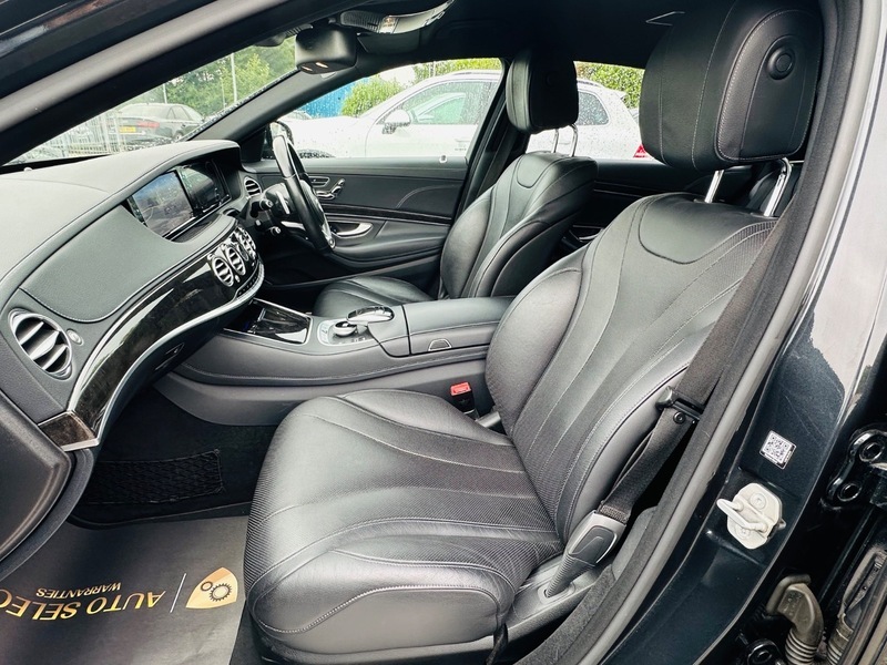 Mercedes-Benz S Class Saloon Blue #12