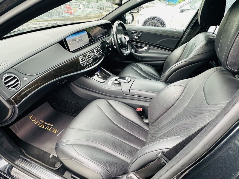 Mercedes-Benz S Class Saloon Blue #13