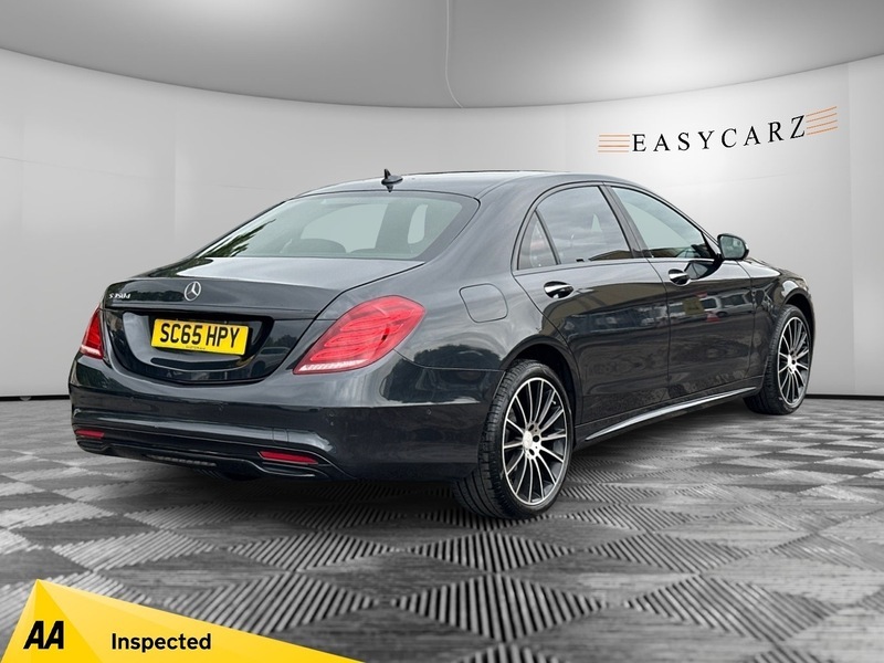 Mercedes-Benz S Class Saloon Blue #7
