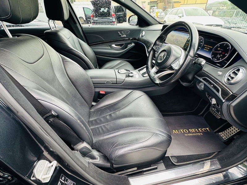 Mercedes-Benz S Class Saloon Blue #10