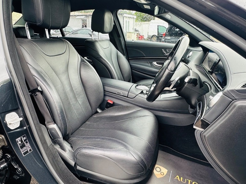 Mercedes-Benz S Class Saloon Blue #11