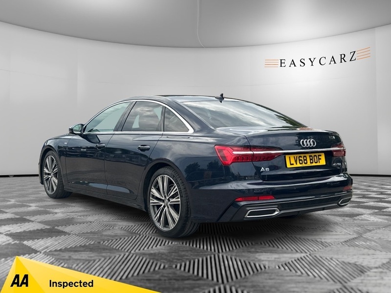 Audi A6 Tdi S Line Blue #5