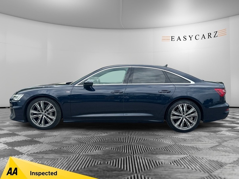 Audi A6 Tdi S Line Blue #4
