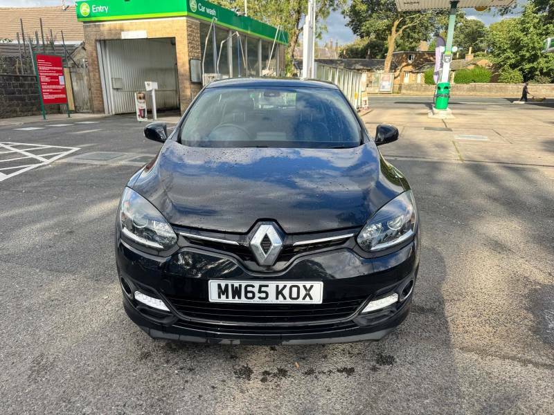 Renault Megane 1.5 Dci Dynamique Nav Euro 6 Ss - 2015 65 MW65KOX Black #3