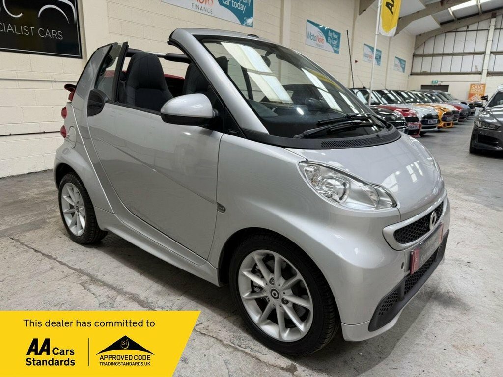 Smart Fortwo Cabrio 1L Passion Silver