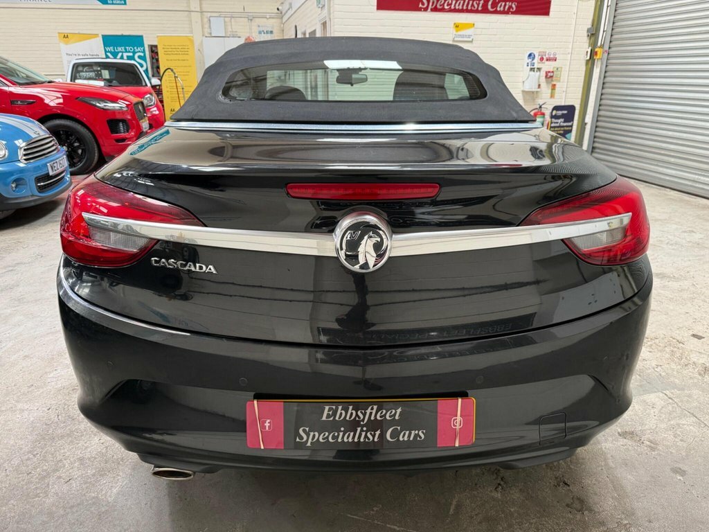 Vauxhall Cascada Convertible 2.0 Cdti Elite Euro 5 Ss 2015 Black #12