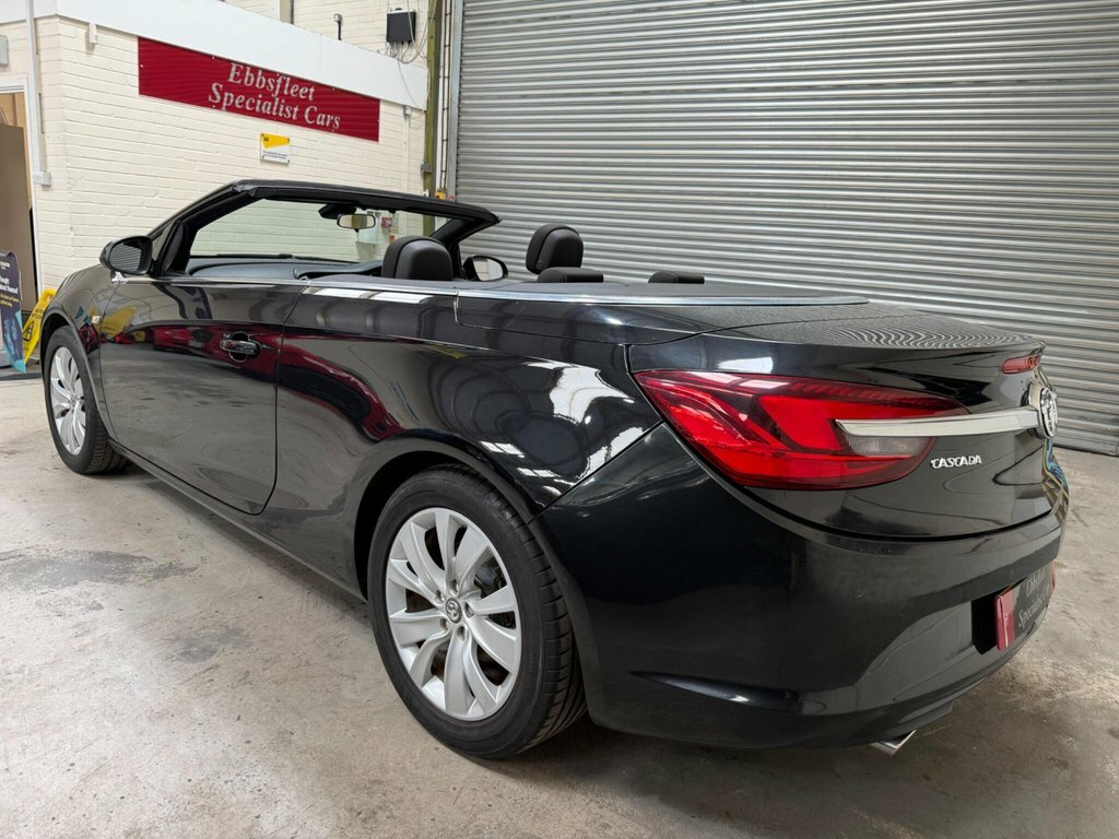 Vauxhall Cascada Convertible 2.0 Cdti Elite Euro 5 Ss 2015 Black #8