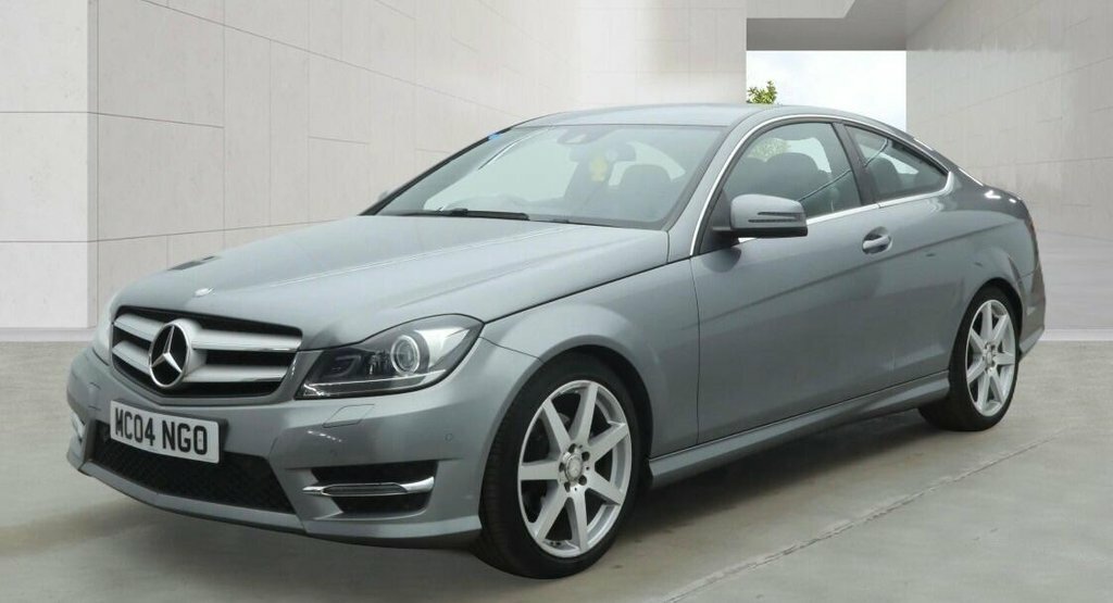Mercedes-Benz C Class D Amg Line Blue #11