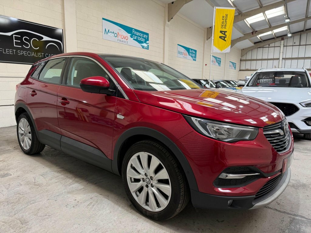 Vauxhall Grandland X 1.2L Elite Nav Red