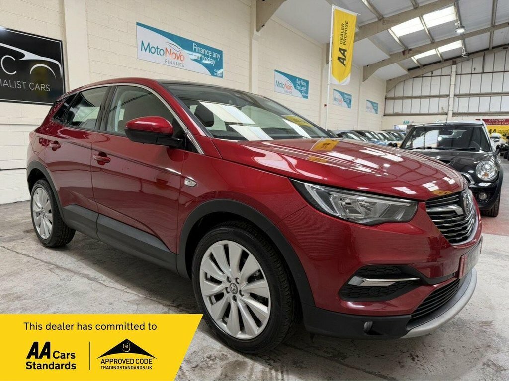 Vauxhall Grandland X 1.2L Elite Nav Red