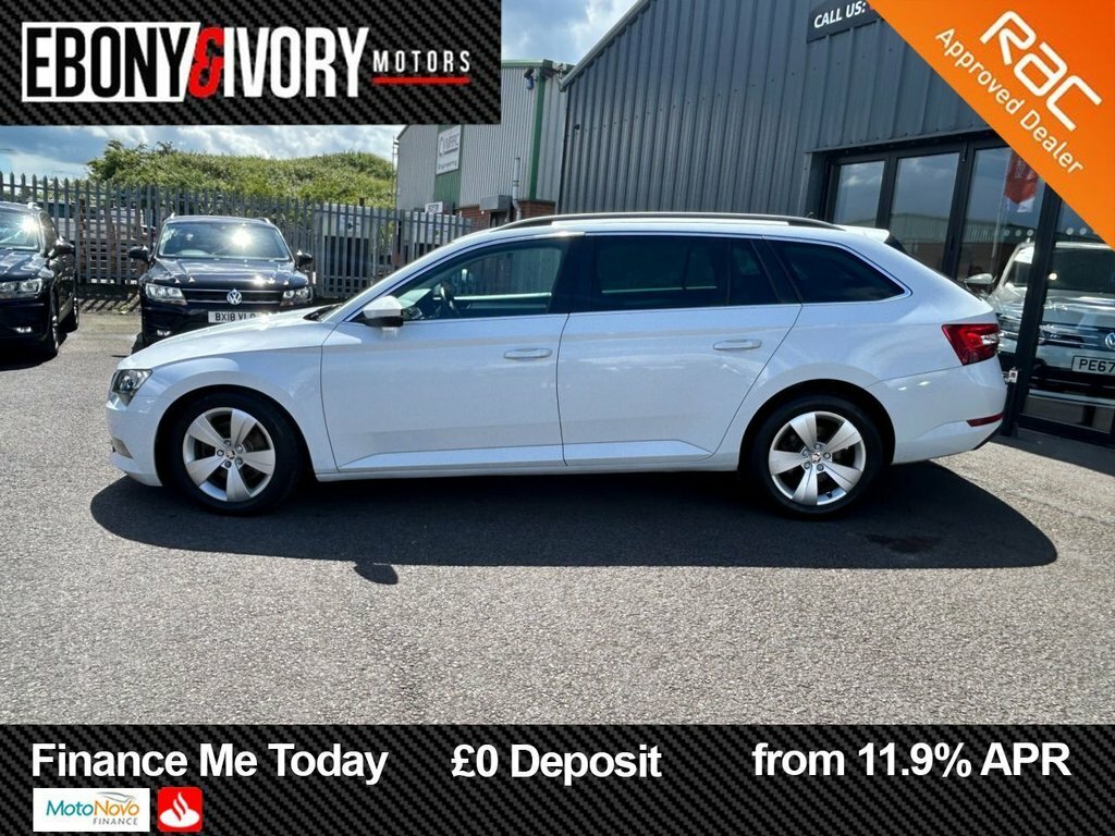Skoda Superb 2L Se Business PL65OBV White #3