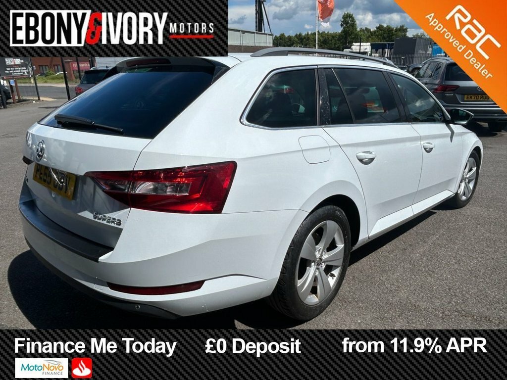 Skoda Superb 2L Se Business PL65OBV White #6