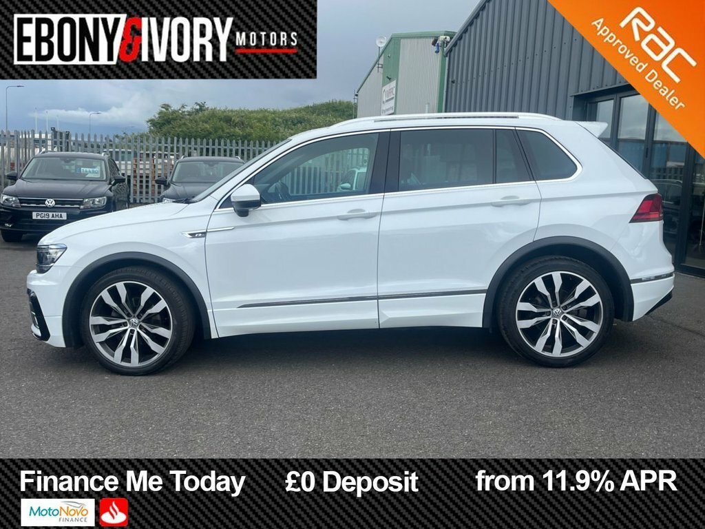 Volkswagen Tiguan 2L R-line PE67KRO White #2
