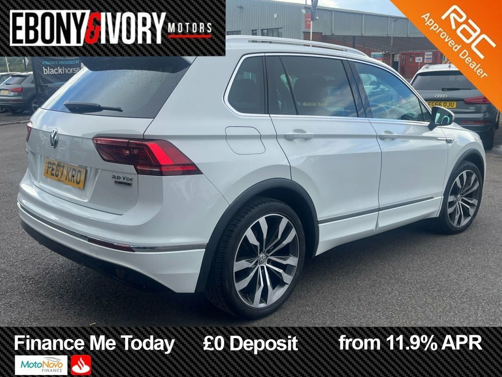 Volkswagen Tiguan 2L R-line PE67KRO White #5