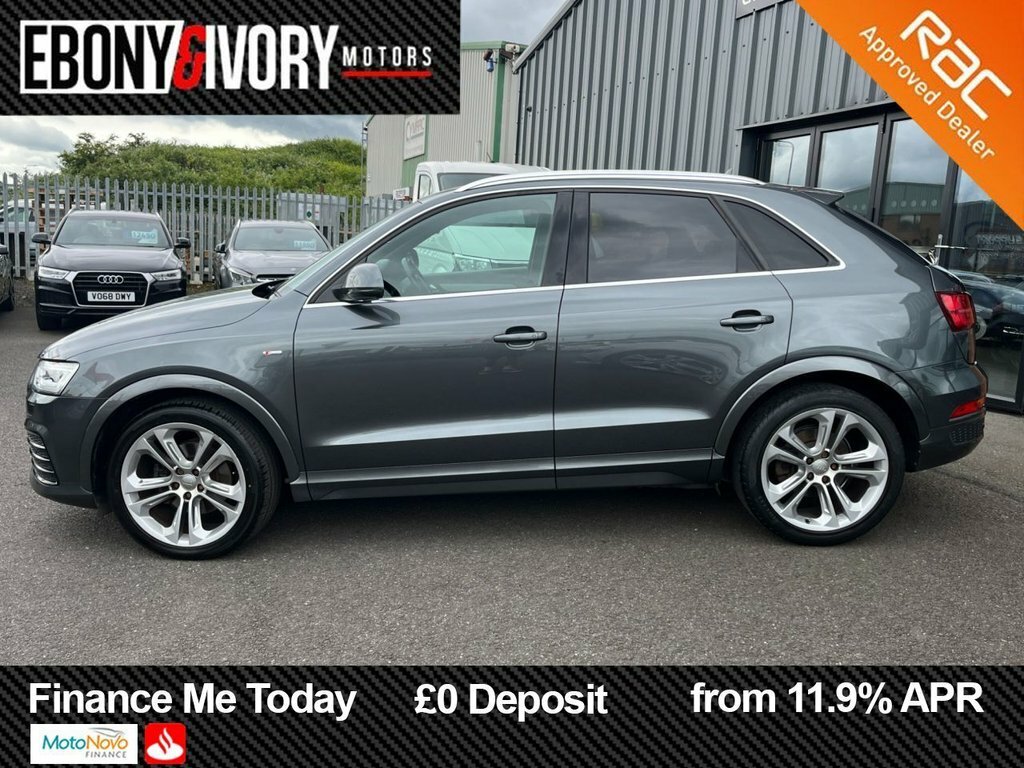 Audi Q3 2L S Line Plus SJ66YCO Grey #2