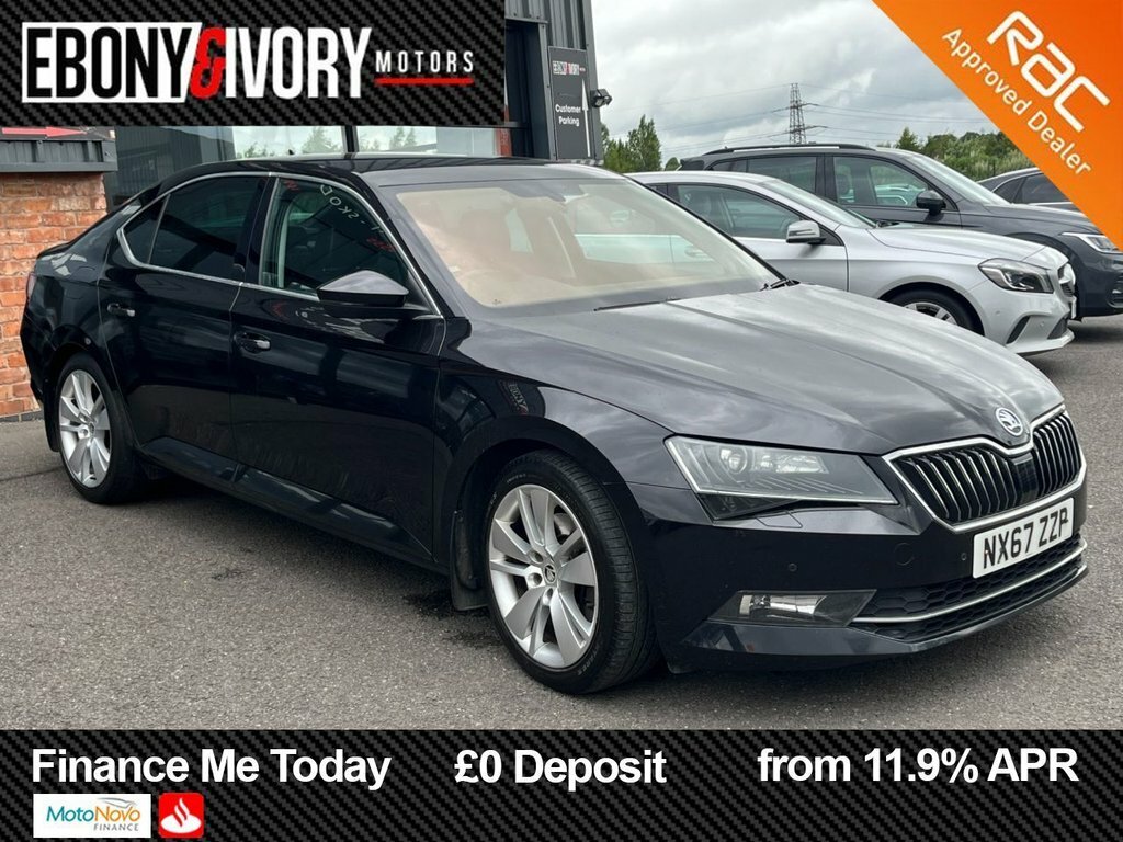 Skoda Superb 2L Se L Executive NX67ZZP Black #6