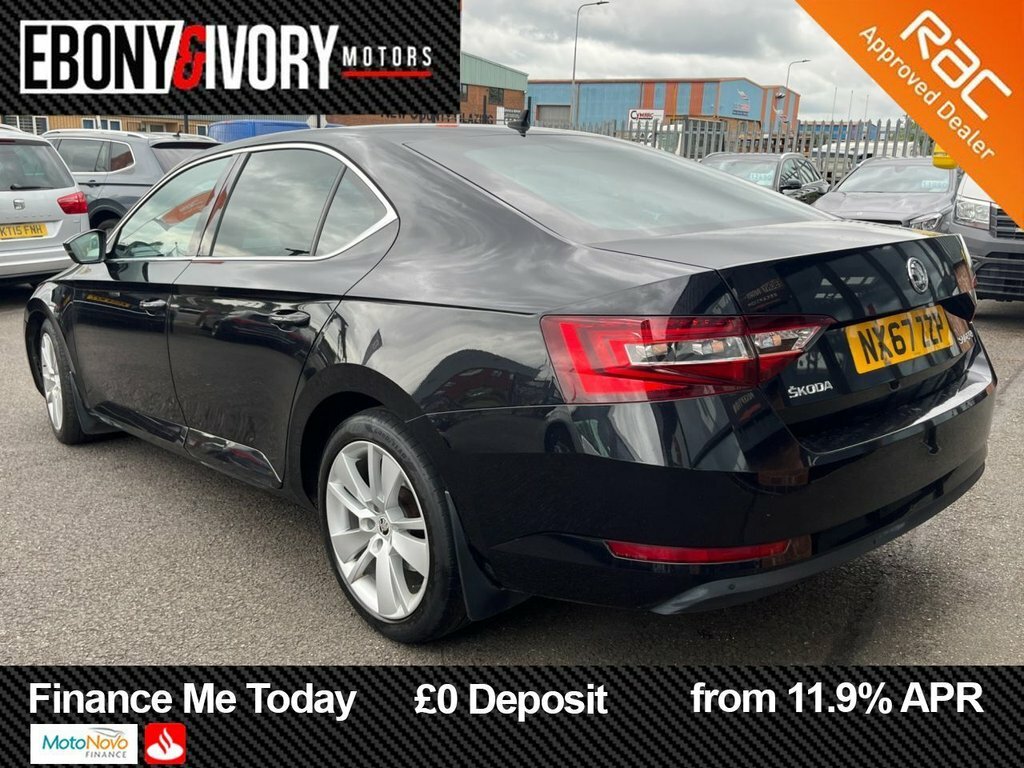 Skoda Superb 2L Se L Executive NX67ZZP Black #3