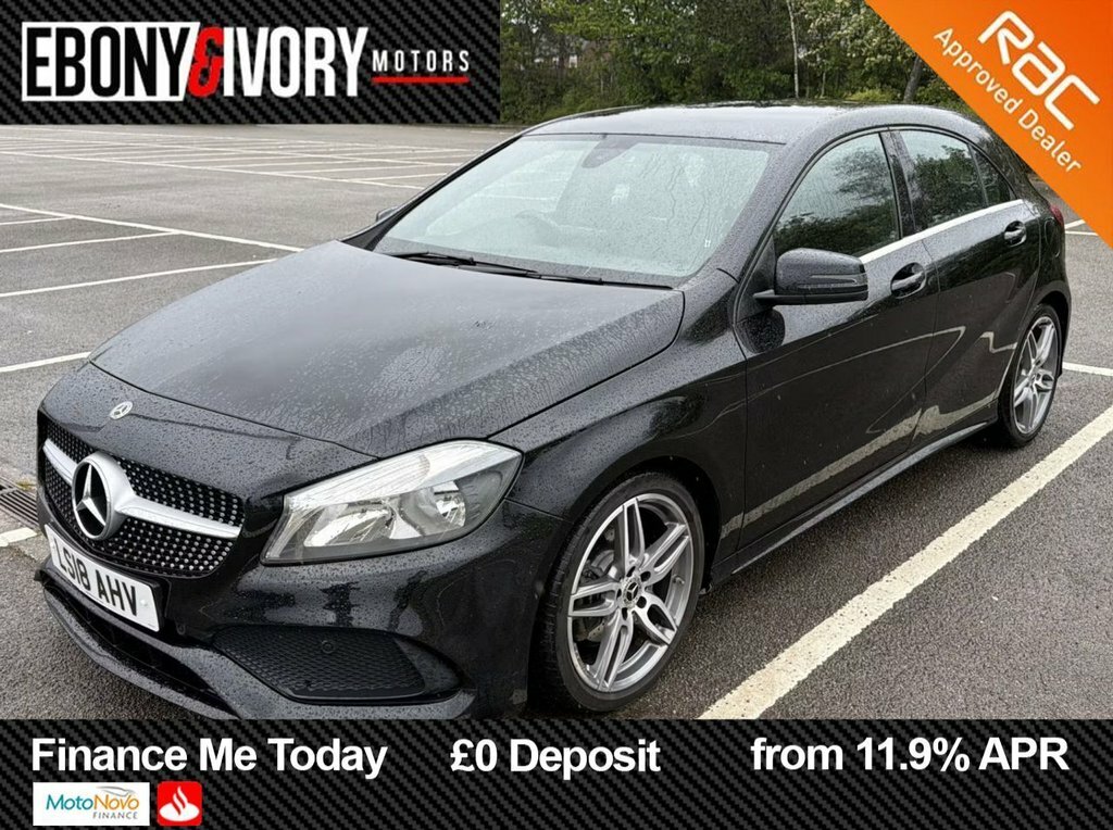 Mercedes-Benz A Class 1.6L Amg Line Black