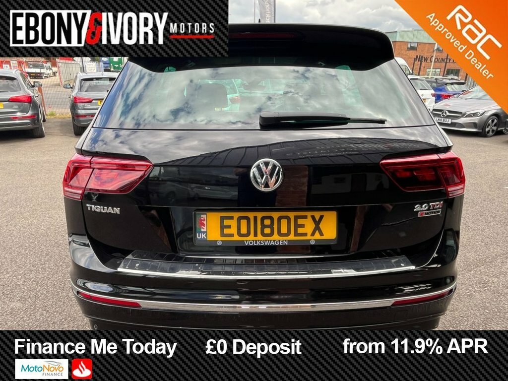 Volkswagen Tiguan 2L R-line EO18OEX Black #4