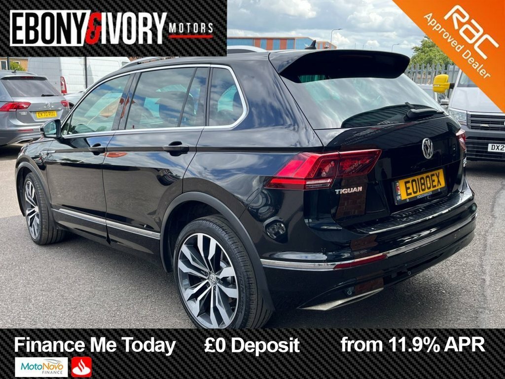 Volkswagen Tiguan 2L R-line EO18OEX Black #3