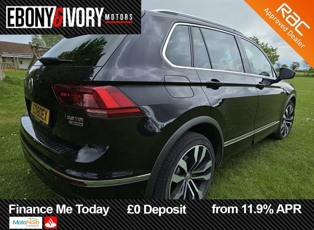 Volkswagen Tiguan 2L R-line EO18OEX Black #3