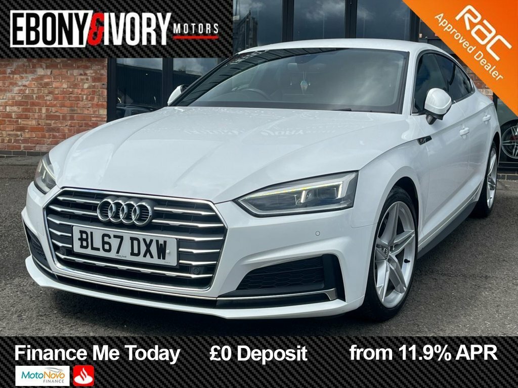 Audi A5 2L S Line White