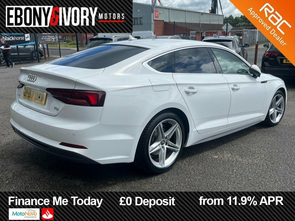 Audi A5 2L S Line White #5